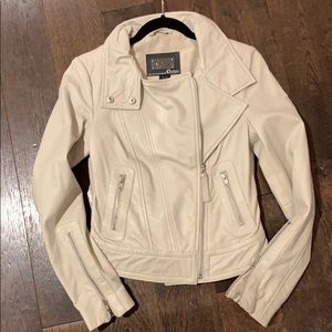 COPY - Mackage Kenya leather jacket cream size xs